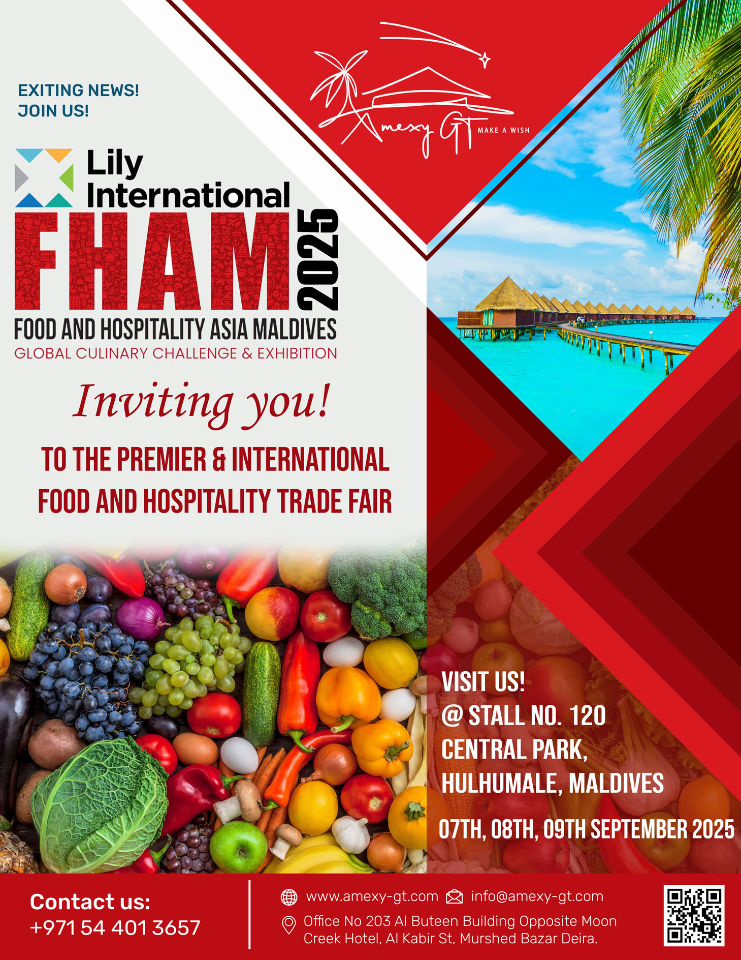 AMEXY inviting you at FHAM 2025